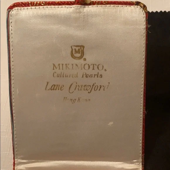 AUTH 1980s MIKIMOTO AKOYA CULTURED PEARL NECKLACE LANE CRAWFORD NECKLACE - Picture 13 of 17